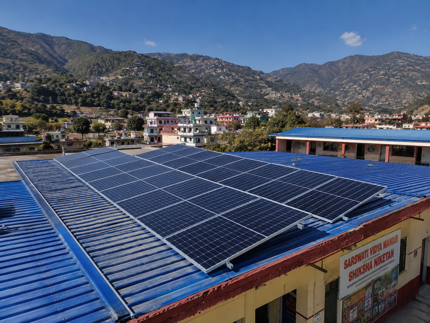 Commercial solar installation Uttarakhand