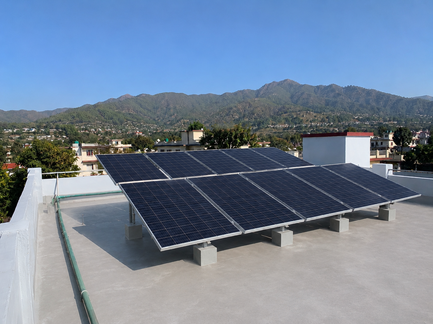 Saurya Saathi solar installation in Uttarakhand